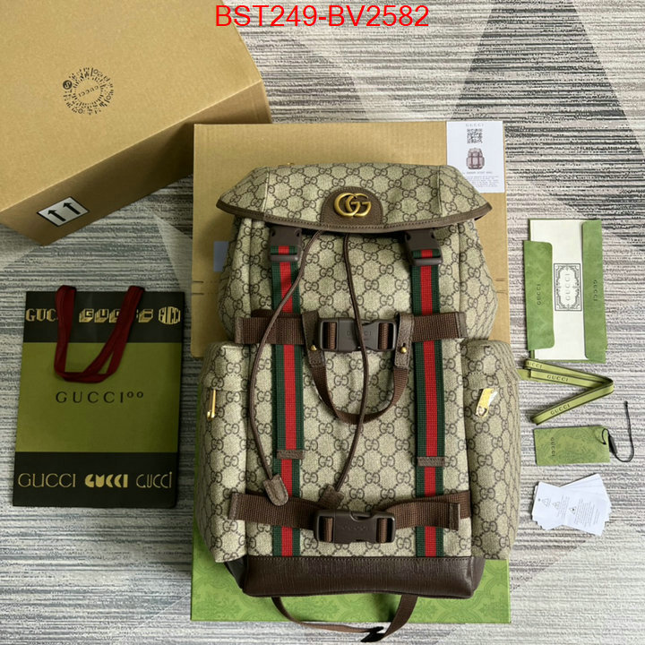 Gucci Bags(TOP)-Backpack- fake ID: BV2582 $: 249USD,