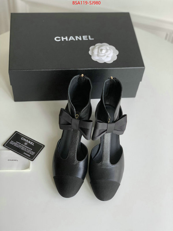 Women Shoes-Chanel best luxury replica ID: SJ980 $: 119USD