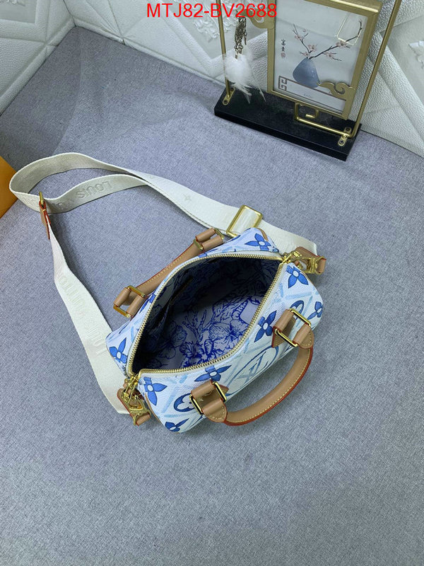 LV Bags(4A)-Speedy- fake high quality ID: BV2688 $: 82USD,