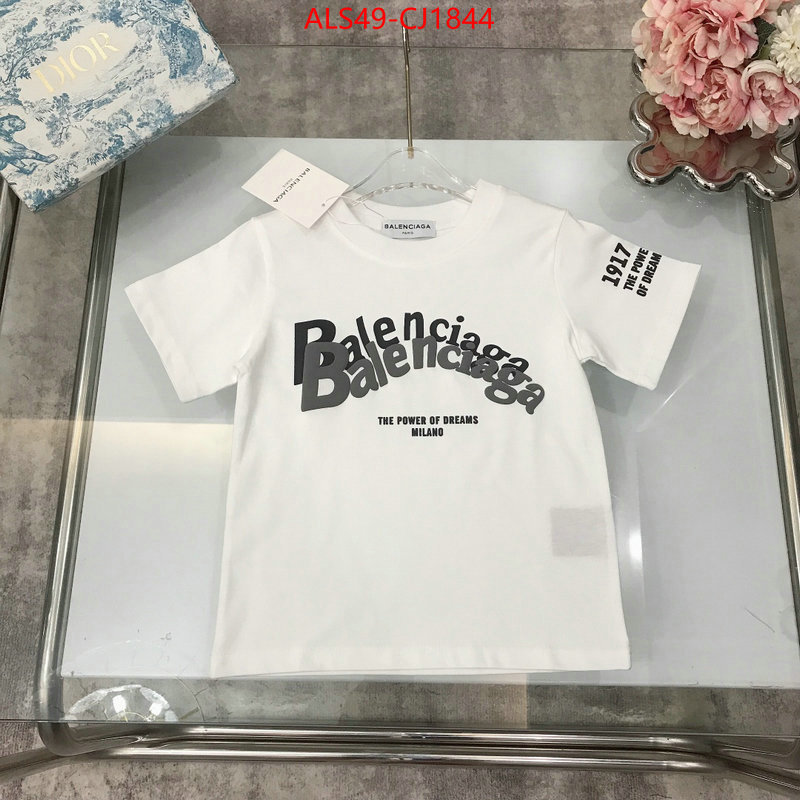 Kids clothing-Balenciaga replica aaaaa+ designer ID: CJ1844 $: 49USD