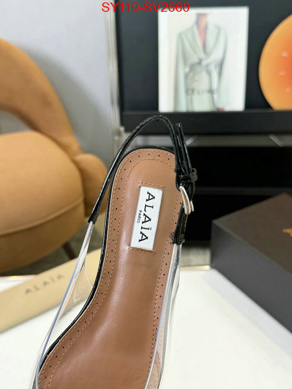 Women Shoes-ALAIA where can you buy replica ID: SV2660 $: 119USD