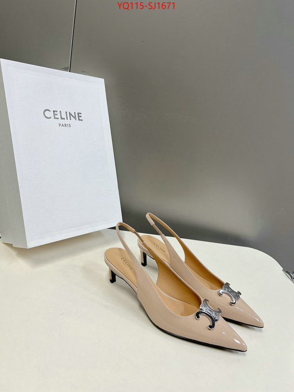 Women Shoes-CELINE buy replica ID: SJ1671 $: 115USD