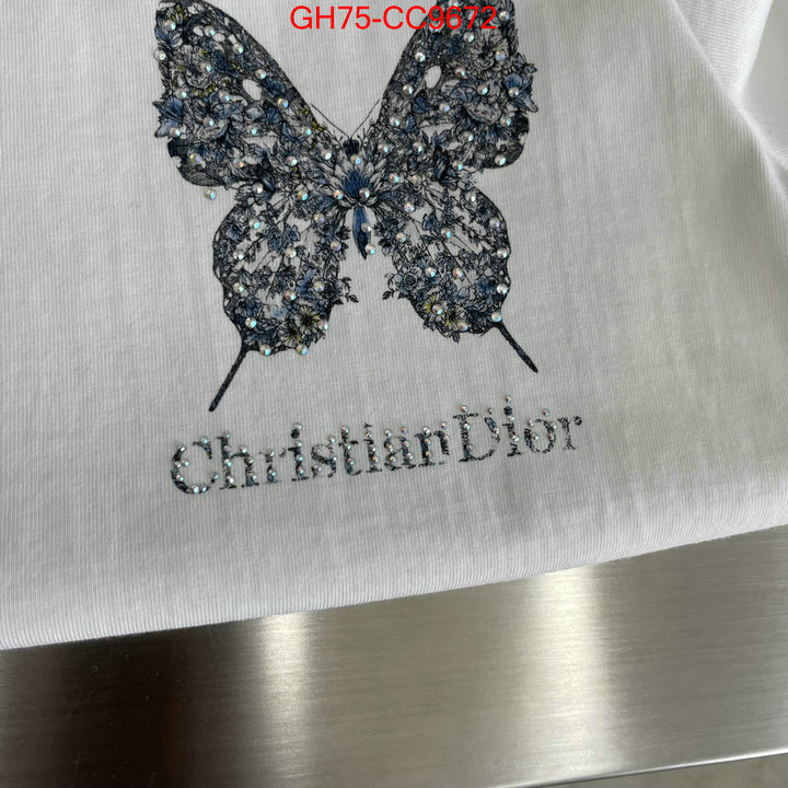 Clothing-Dior best wholesale replica ID: CC9672 $: 75USD