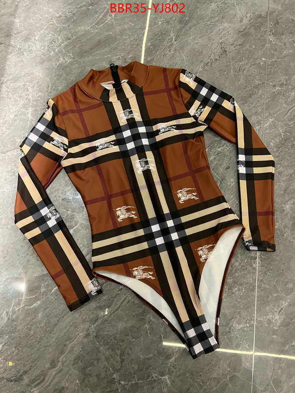 Swimsuit-Burberry best quality fake ID: YJ802 $: 35USD