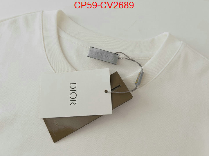 Clothing-Dior sale outlet online ID: CV2689 $: 59USD