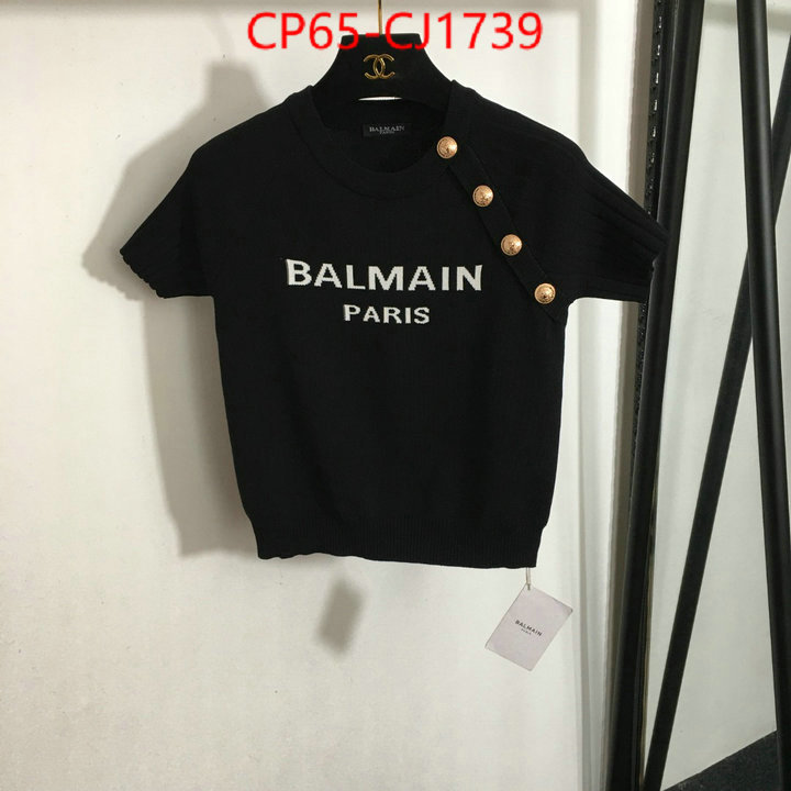 Clothing-Balmain what best replica sellers ID: CJ1739 $: 65USD