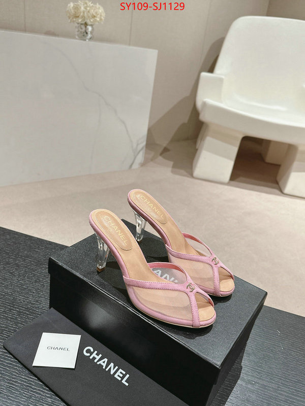 Women Shoes-Chanel designer fake ID: SJ1129 $: 109USD