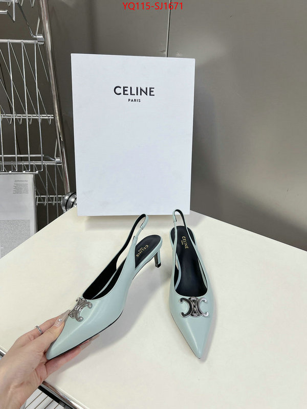 Women Shoes-CELINE buy replica ID: SJ1671 $: 115USD