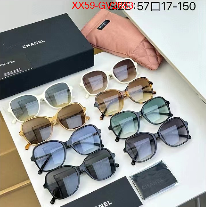 Glasses-Chanel sell online luxury designer ID: GV2683 $: 59USD