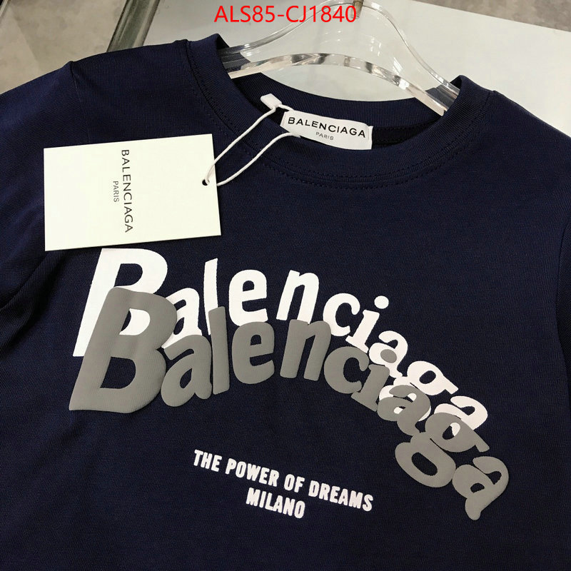 Kids clothing-Balenciaga replica 2024 perfect luxury ID: CJ1840 $: 85USD