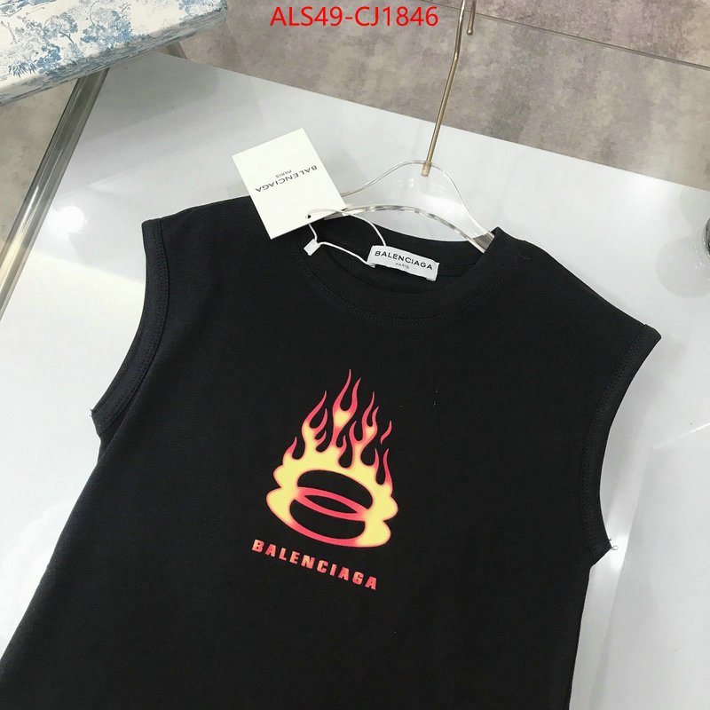 Kids clothing-Balenciaga 2024 perfect replica designer ID: CJ1846 $: 49USD