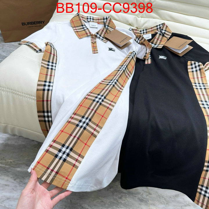 Clothing-Burberry buy high-quality fake ID: CC9398 $: 109USD