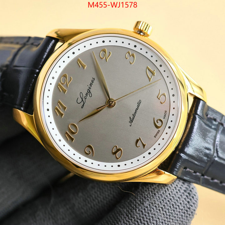 Watch(TOP)-Longines good quality replica ID: WJ1578 $: 455USD