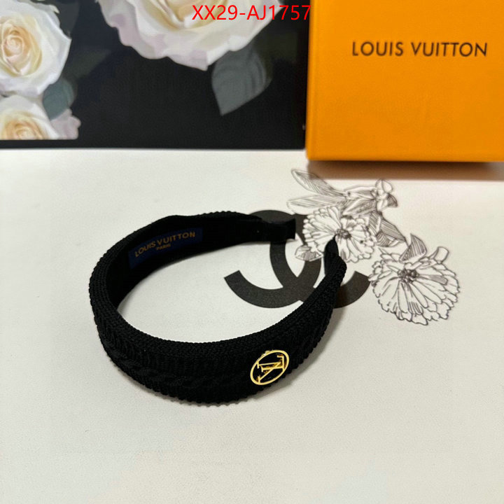 Hair band-LV designer wholesale replica ID: AJ1757 $: 29USD