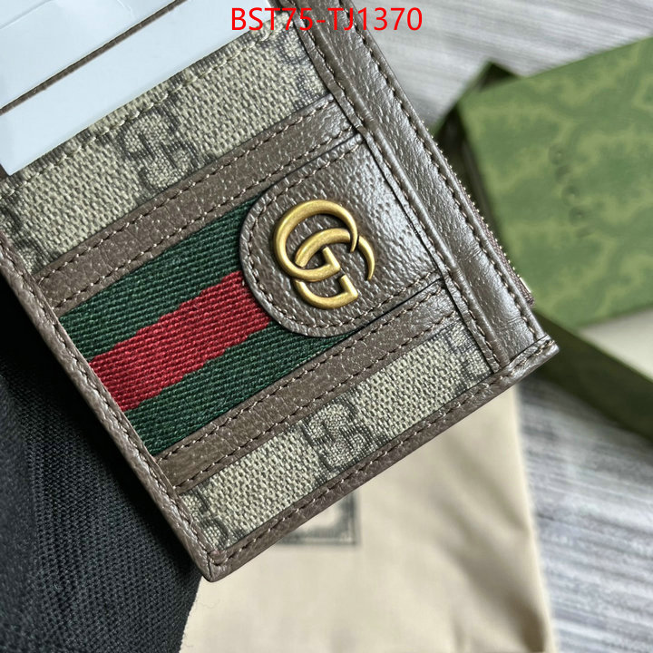 Gucci Bags(TOP)-Wallet- aaaaa+ class replica ID: TJ1370 $: 75USD,