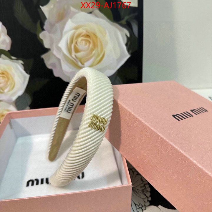 Hair band-MIU MIU replica 2024 perfect luxury ID: AJ1767 $: 29USD