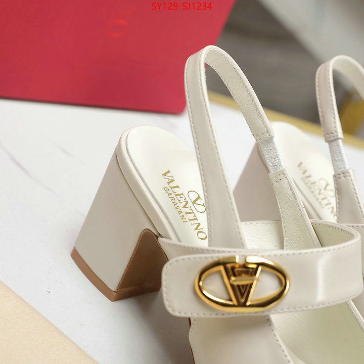 Women Shoes-Valentino replica shop ID: SJ1234 $: 129USD