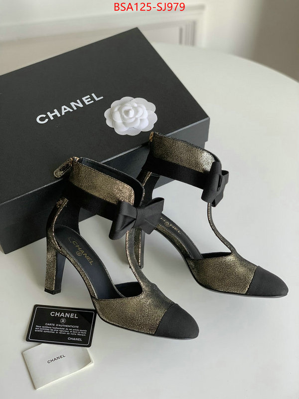 Women Shoes-Chanel for sale online ID: SJ979 $: 125USD