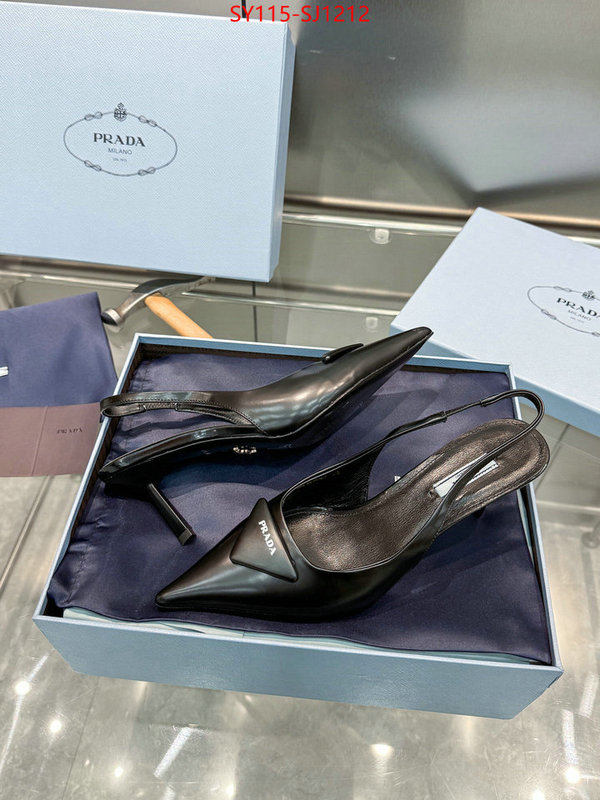 Women Shoes-Prada designer high replica ID: SJ1212 $: 115USD