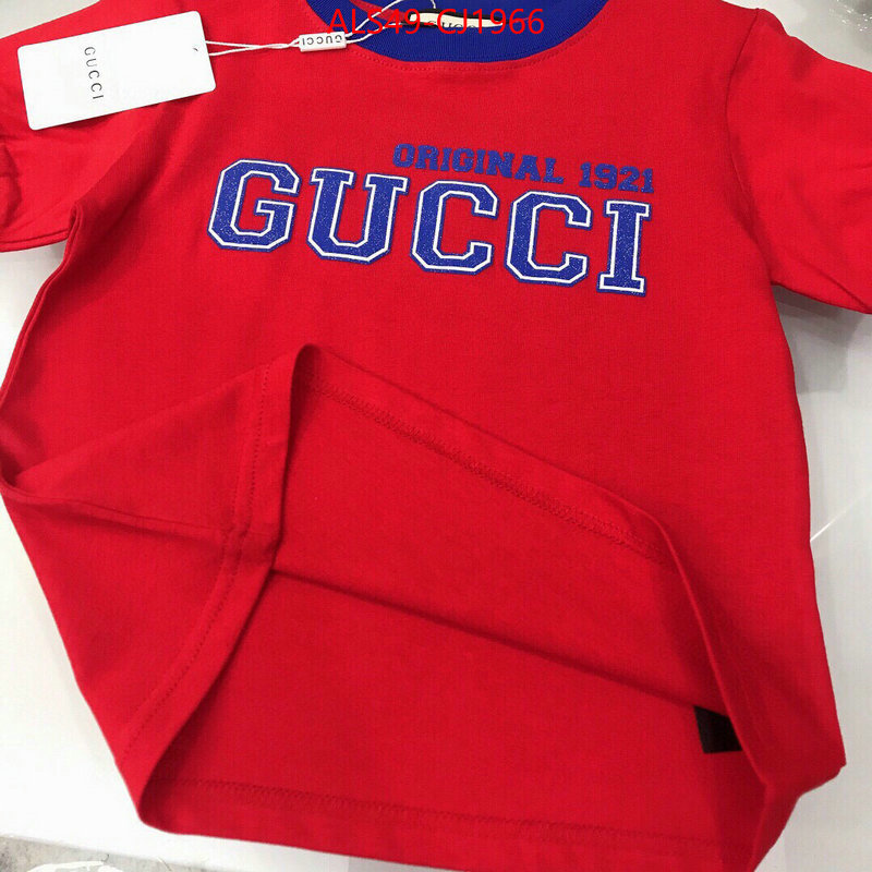 Kids clothing-Gucci knockoff ID: CJ1966 $: 49USD