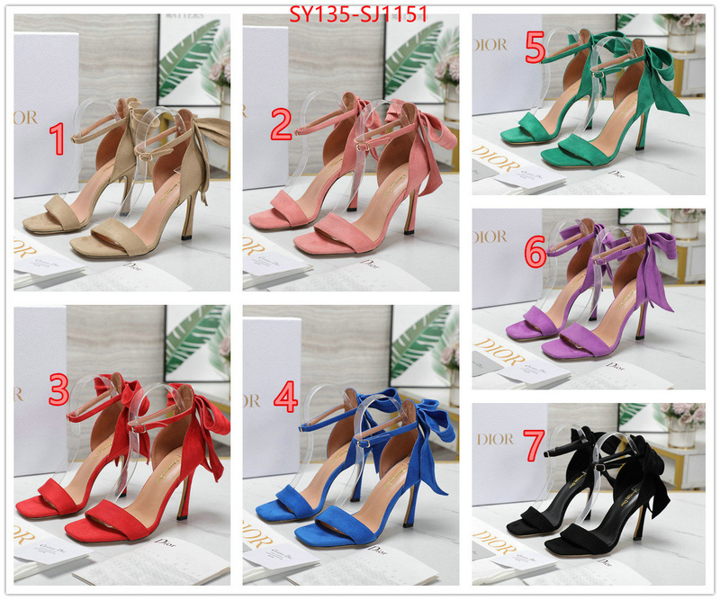 Women Shoes-Dior 2024 replica wholesale cheap sales online ID: SJ1151 $: 135USD