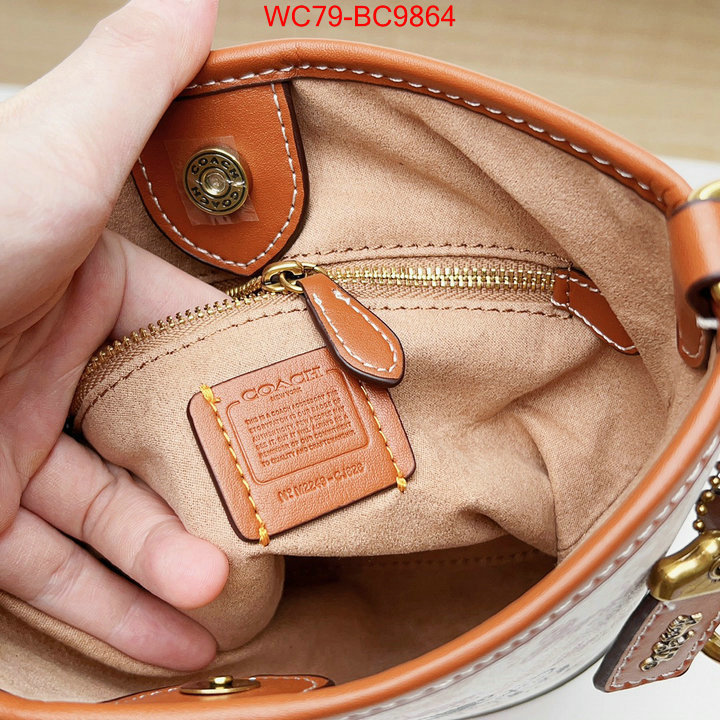 Coach Bags(4A)-Crossbody- wholesale imitation designer replicas ID: BC9864 $: 79USD,