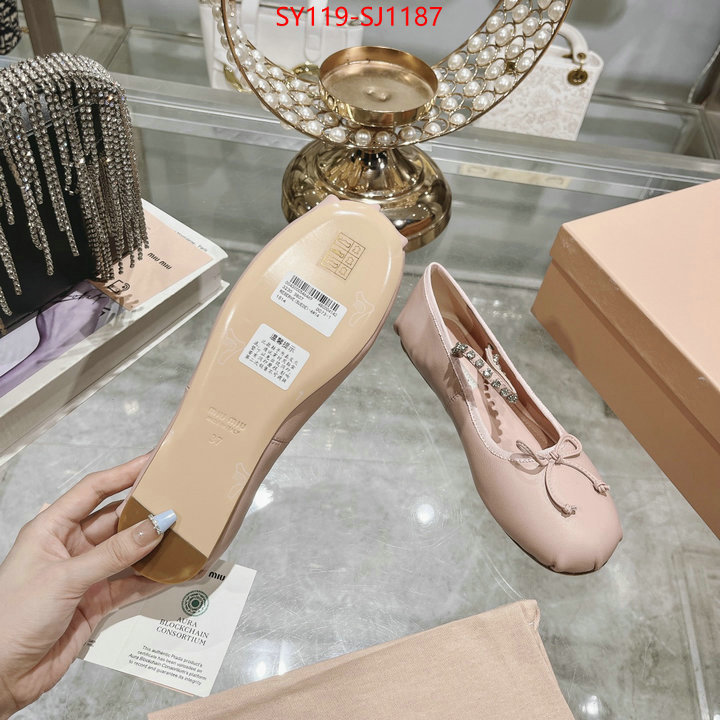 Women Shoes-Miu Miu best replica quality ID: SJ1187 $: 119USD