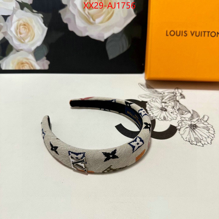 Hair band-LV top fake designer ID: AJ1756 $: 29USD