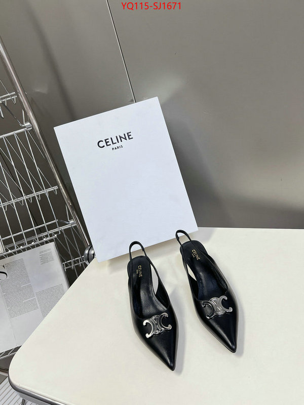 Women Shoes-CELINE buy replica ID: SJ1671 $: 115USD