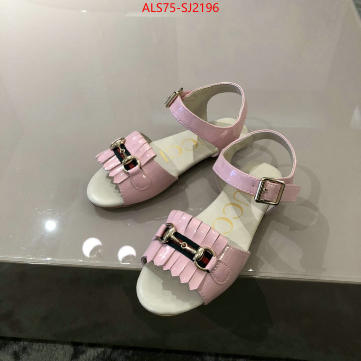 Kids shoes-Gucci fashion replica ID: SJ2196 $: 75USD