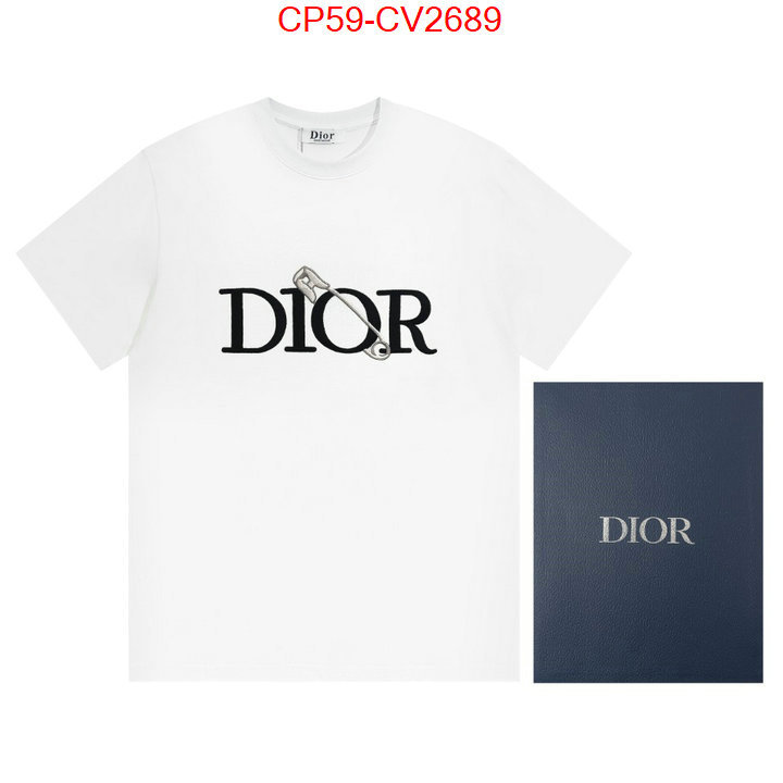 Clothing-Dior sale outlet online ID: CV2689 $: 59USD