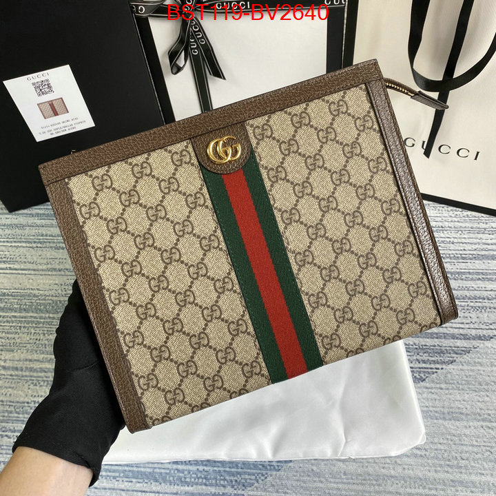 Gucci Bags(TOP)-Clutch- buy sell ID: BV2640 $: 119USD,