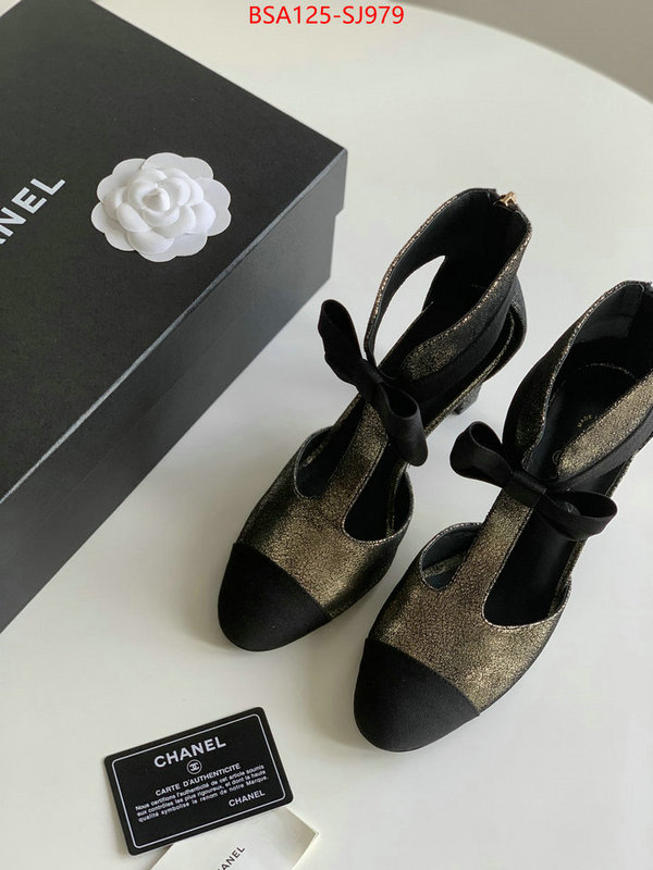 Women Shoes-Chanel for sale online ID: SJ979 $: 125USD