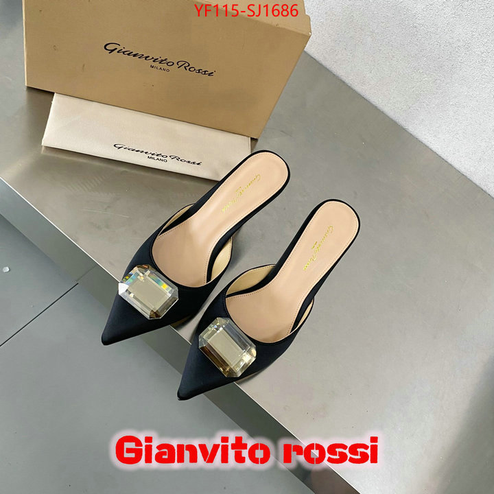 Women Shoes-Gianvito Rossi replica 2024 perfect luxury ID: SJ1686 $: 115USD