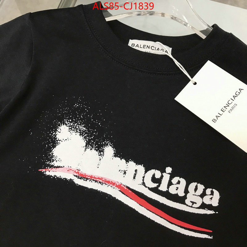 Kids clothing-Balenciaga fake cheap best online ID: CJ1839 $: 85USD