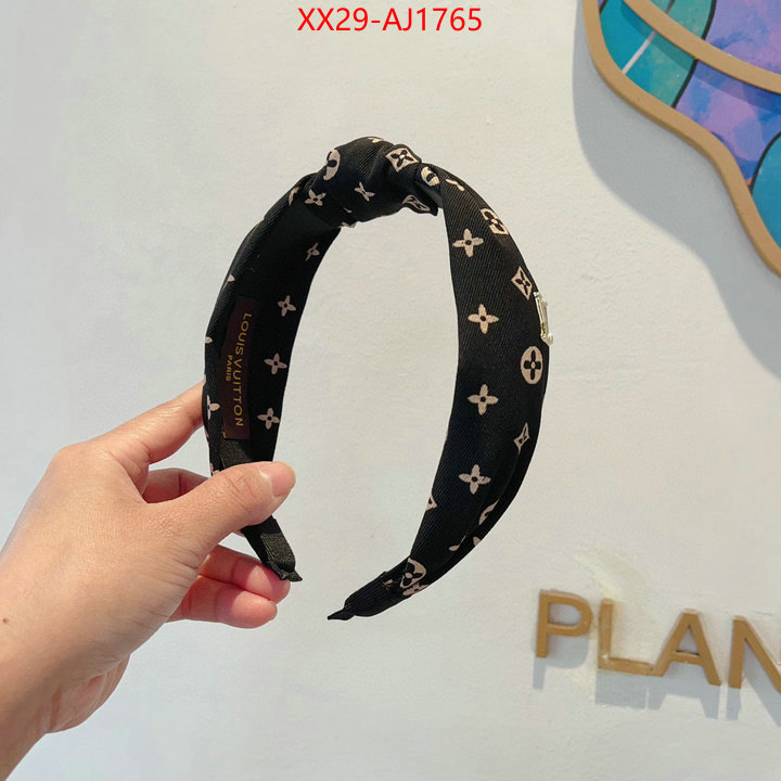 Hair band-LV wholesale imitation designer replicas ID: AJ1765 $: 29USD