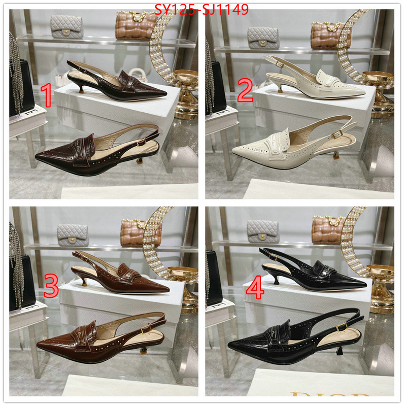 Women Shoes-Dior customize best quality replica ID: SJ1149 $: 125USD