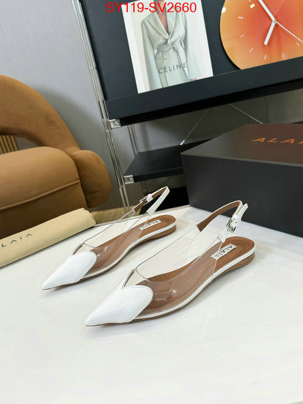 Women Shoes-ALAIA where can you buy replica ID: SV2660 $: 119USD