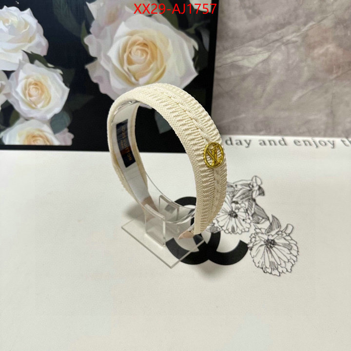 Hair band-LV designer wholesale replica ID: AJ1757 $: 29USD