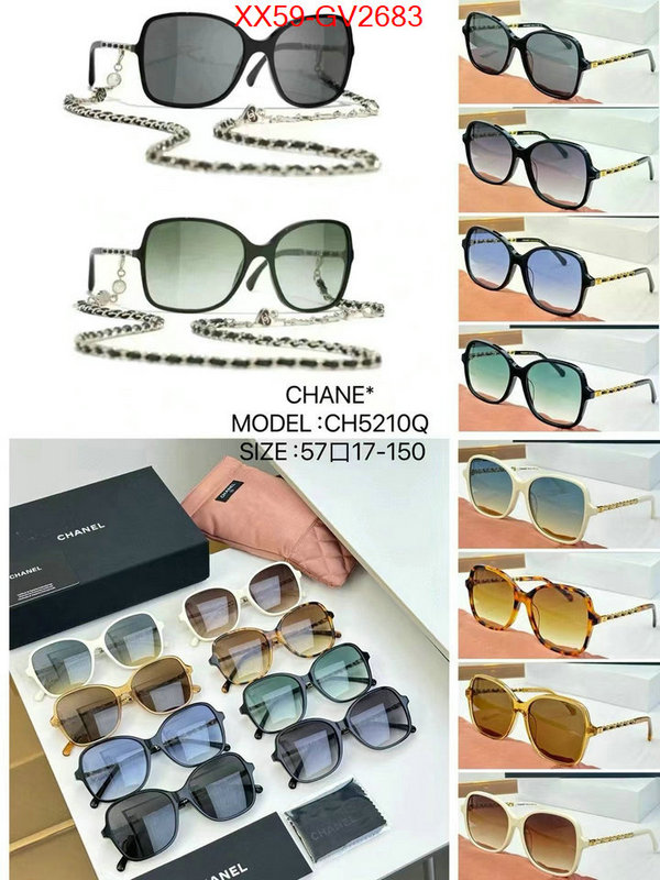 Glasses-Chanel sell online luxury designer ID: GV2683 $: 59USD