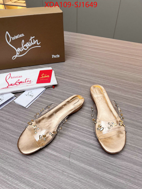 Women Shoes-Christian Louboutin buy luxury 2024 ID: SJ1649 $: 109USD