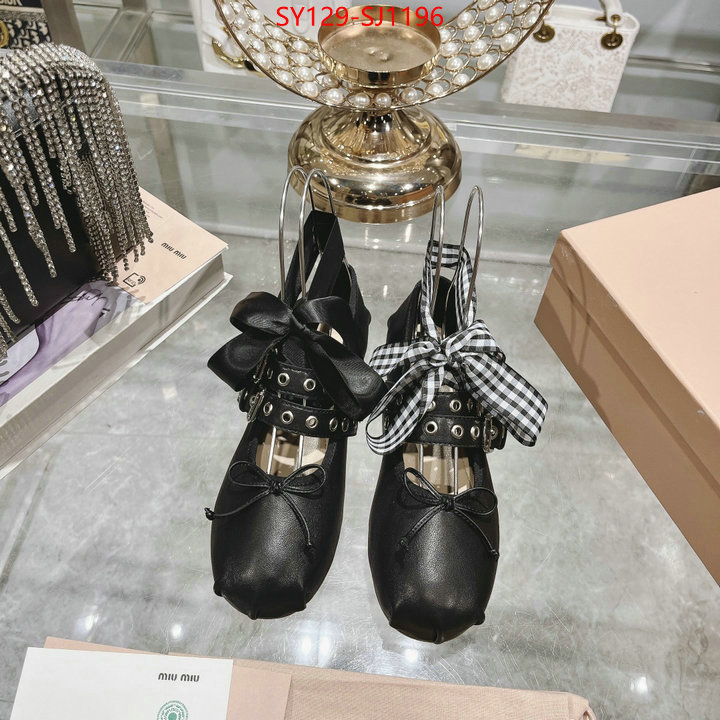 Women Shoes-Miu Miu knockoff highest quality ID: SJ1196 $: 129USD