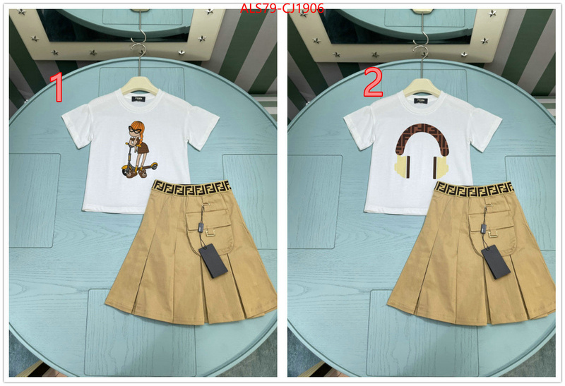 Kids clothing-Fendi buy the best high quality replica ID: CJ1906 $: 79USD