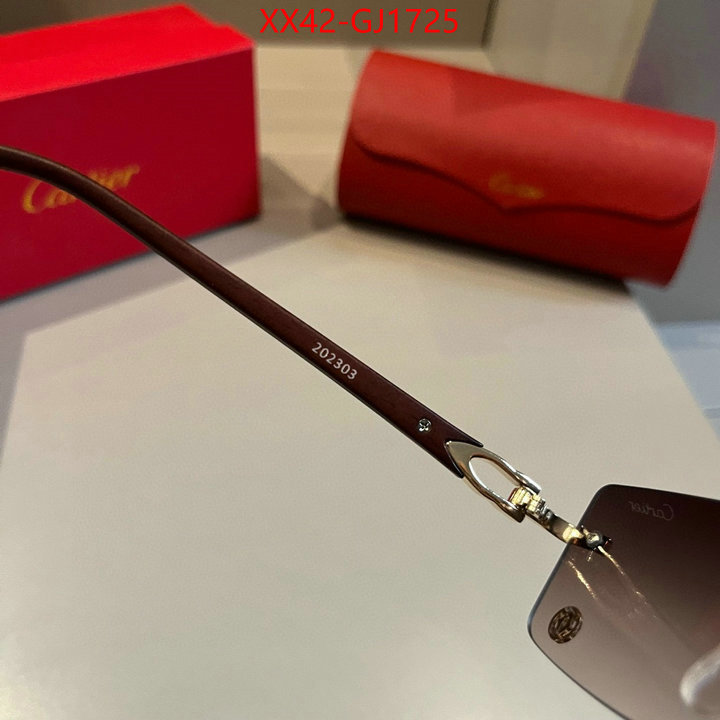 Glasses-Cartier best quality designer ID: GJ1725 $: 42USD