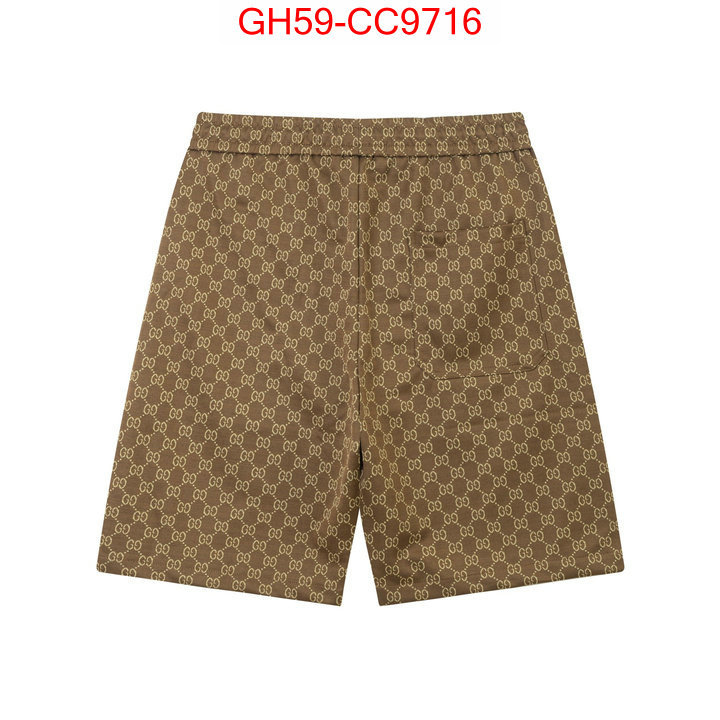 Clothing-Gucci highest product quality ID: CC9716 $: 59USD