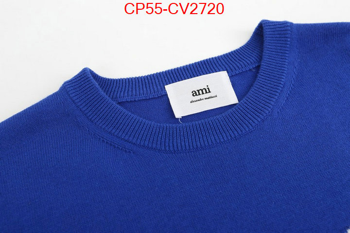 Clothing-AMI brand designer replica ID: CV2720 $: 55USD