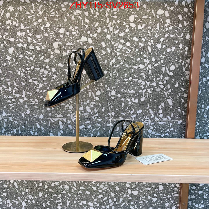 Women Shoes-Valentino the highest quality fake ID: SV2653 $: 115USD