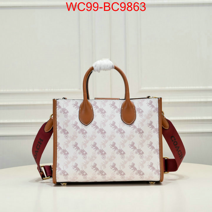 Coach Bags(4A)-Handbag- practical and versatile replica designer ID: BC9863 $: 99USD,