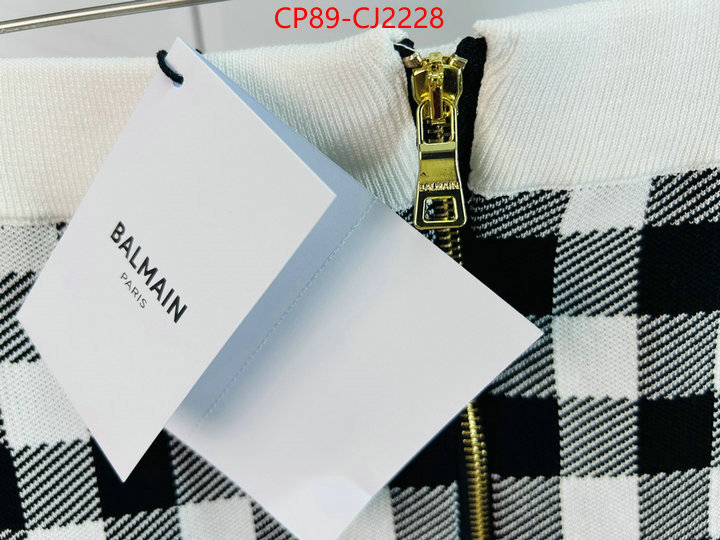 Clothing-Balmain quality aaaaa replica ID: CJ2228 $: 89USD