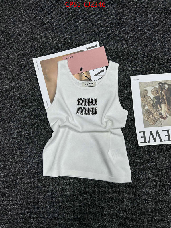 Clothing-MIU MIU unsurpassed quality ID: CJ2346 $: 85USD